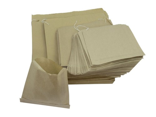2000 x sacchetti per cibo carta marrone stringa Kraft - 10"" x 10" - Foto 6 di 6