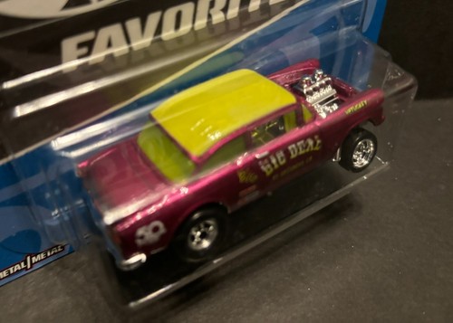 Hot Wheels - 55 Chevy Bel Air Gasser - 50th Favorites - 2018 Car Culture Premium - Picture 3 of 11