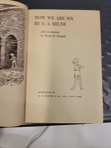 Now We Are Six by A.A. Milne 1936 Edition 124th Printing HB w/ Illustrations - Picture 7 of 10