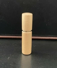Solid Wood Maple Mini Refillable Travel Portable Perfume Spray Pump Bottle 5ml