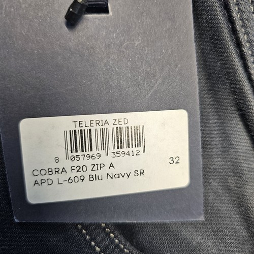 Teleria Zed Mens NWT Italian Cobra 5 Pocket Jean Pants 32x32 - Picture 5 of 14