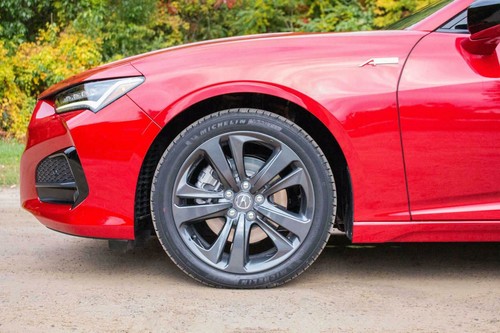 4 Factory Acura TLX Wheels Tires A Spec Package 19 inch Genuine OEM 2021-26 Set - Picture 9 of 21