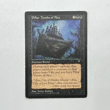 Magic The Gathering MTG Pillar Tombs Of Aku - Visions - EX Authentic & Official