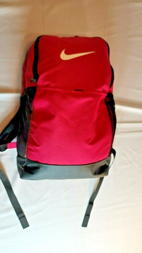 muerte Dictar compañera de clases Nike Backpack Pink/Fushia RN#56323 CA#05553 Zip Closure Front Pocket | eBay