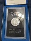 1884 CC Morgan Silver Dollar Brilliant Uncirculated GSA Holder Box COA Serial #