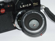  Leica 50mm f2 Leitz Summicron-R Lens 50/2 Canada