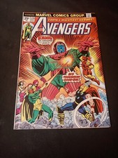 THE AVENGERS 129 SILVER SURFER COVER 1974 VF+