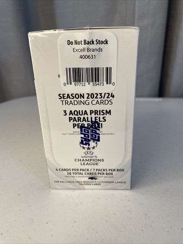 Topps Soccer Womens Champions League Trading Cards 2023-24 NEW unopened Box - Picture 5 of 6