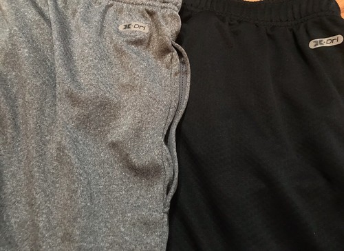 RBX Men Short Pants 1 GRAY 1 BLACK 2 PACK MEDIUM LARGE & XL Training Shorts $90 - Picture 7 of 11