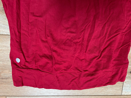 Zella Hoodie Girls XS 5 6 Red Twist Hem Cropped Sweatshirt Activewear - Picture 5 of 11