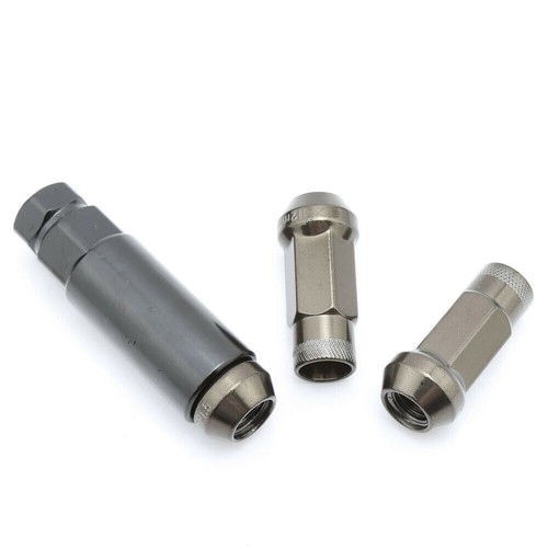 20Pcs M12x1.5 Titanium Forged Steel Open End Extended Wheel Lug Nuts For Toyota - Picture 2 of 5