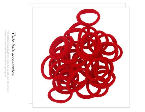 Capelli Yoga Portacoda di Pony - Accessori Coda di Gomma Scrunchie Nylon - Foto 12 di 46