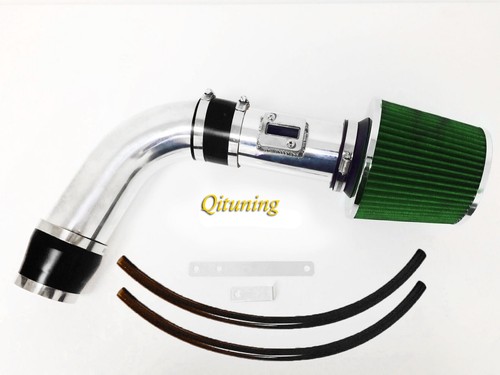 Black Green Air Intake Kit For 2004-2007 Honda Accord 2.4L L4 Sulev DX LX EX SE - Picture 2 of 2