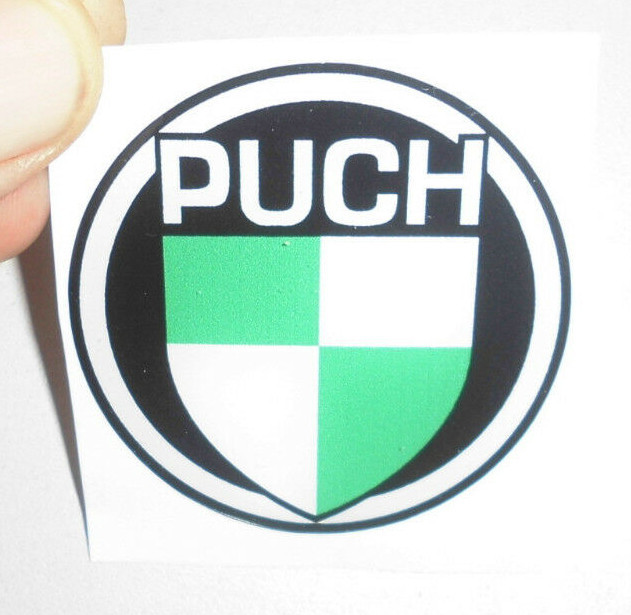 Moto Car Emblem Decal Logo Cap Stickers 4 pcs 50mm 3D effect