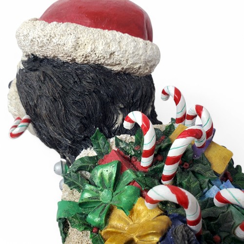 Danbury Como Nuevo Shih Tzu Navidad Perro Santa Figura Grande Escultura Difícil de Encontrar (LEER) - Imagen 13 de 18