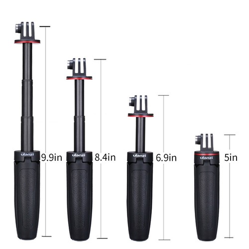 Ulanzi MT-09 Extendable Vlogging Mini Tripod Stand for GoPro Hero 12 11 10 9 8 7 - Picture 9 of 10