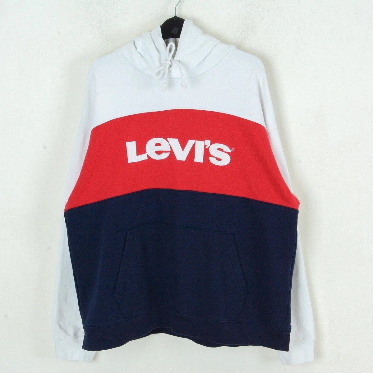 Levis Strauss Femme XL Sweat Capuche Pull Sweat Capuche Coton Pull