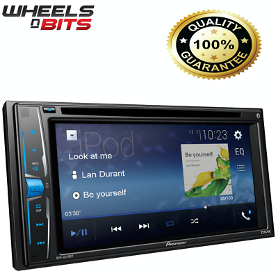 Pioneer avh-a210bt doble DIN cd//dvd//mp3 autoradio pantalla táctil USB Bluetooth IPO