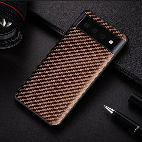 For Google Pixel 8/8 Pro Luxury Hybrid Carbon Fiber Matte PU Leather Case Cover - Picture 8 of 12