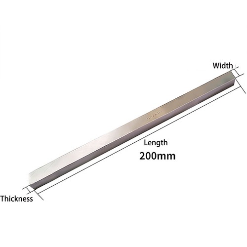 HSS Flat Steel Flat Bar Strips Length 200mm,Width 2 3 4 5 8-20mm,Thick 2 3 4 5mm - Picture 5 of 5