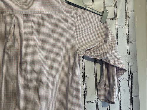 Vineyard Vines Mens XL Tucker Shirt Red/White Check 100% Cotton - Picture 14 of 16