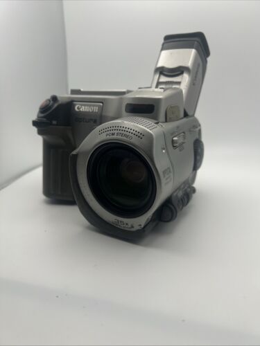 Canon Optura Camera/Camcorder MV1 MiniDV 14x Optical, Untested, No Battery READ