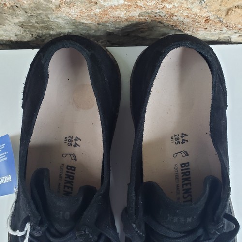 Birkenstock Pasadena II Wildleder Leder Halbschuh Herren Gr. EU 44 US M 11 Schwarz NEU - Bild 11 von 13