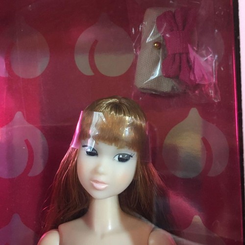 Momoko muñeca DOLLY DOT Sekiguchi 2012 color pastel vestido superior desnudo sin usar - Imagen 4 de 6