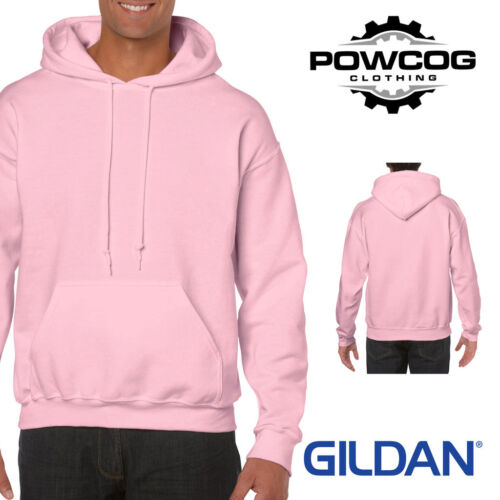 GILDAN Heavy Blend Hooded Sweatshirt Top Classic Plain Pullover Hoodie Men Women - Picture 15 of 47