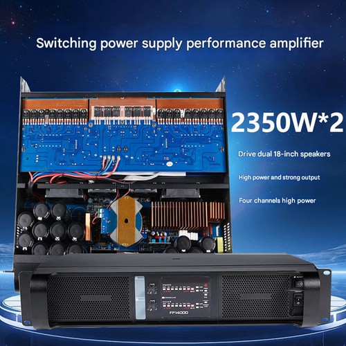 New Dual channel high power FP14000Q 2 ch Power Amp 14,000 watts - Picture 11 of 13