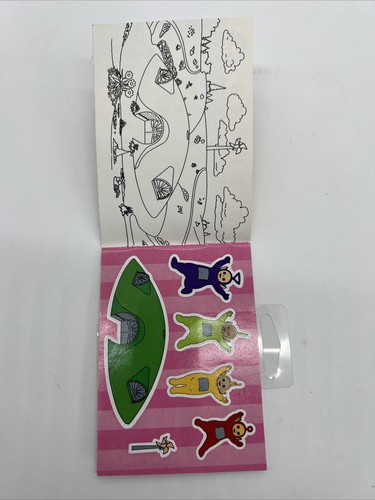 Vintage Teletubbies Aufkleber Farbe Minibuch 1999 Aufkleber Zeit Menge 3 Stck. - Bild 3 von 10