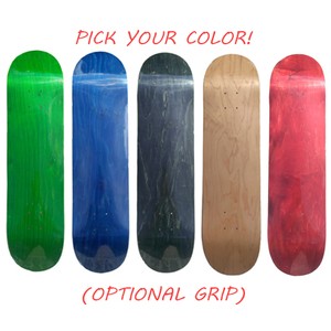 pro blank skateboard deck