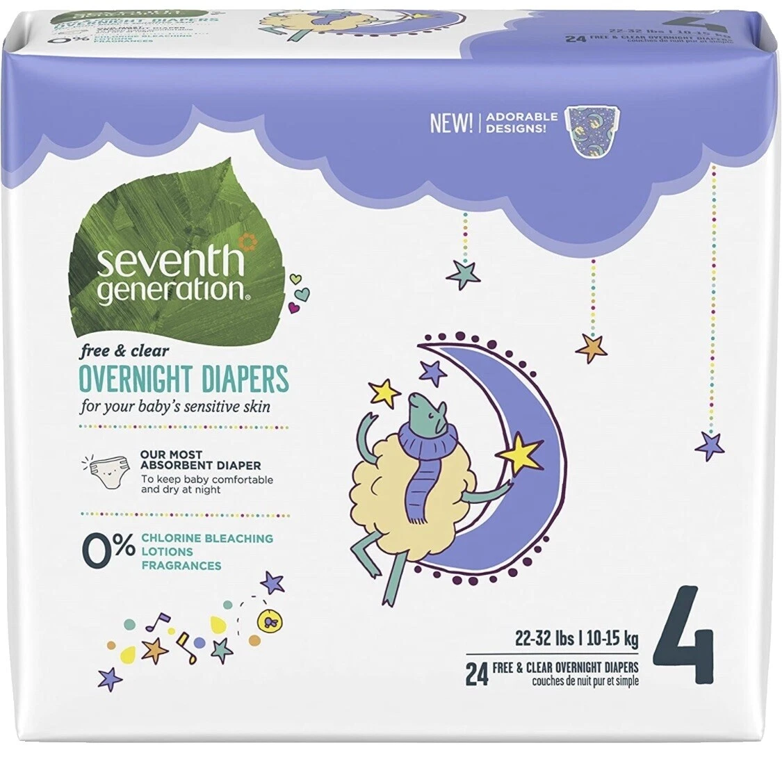 Pañales desechables para Bebé Unisex Seventh Generation