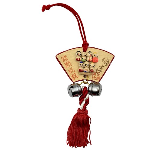 Appendiabiti da parete giapponese vintage Seven Lucky Gods ~ Made in Japan ~ alto 10" ~ usato in ottime condizioni - Foto 1 di 5