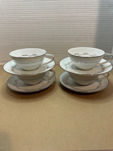 Noritake 4 cups and saucers (Graywood) - Picture 3 of 5