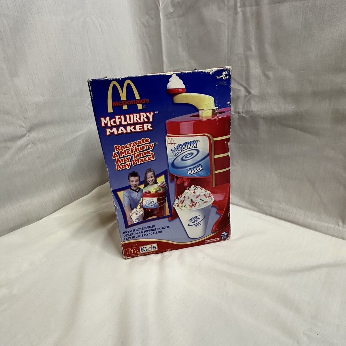 Vintage 2003 McDonalds McFlurry Maker Kids Toy - Spin Master