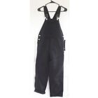 Zara Kids + LILMCKIMM MMXXII Black Twill Denim Overalls Alastair McKimm SZ Small