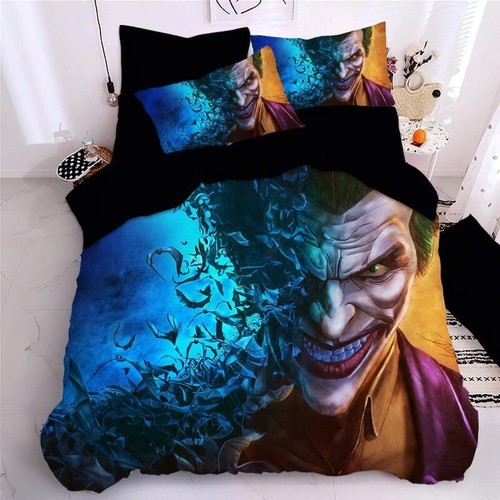 Clown Xmas Quilt/Duvet/Doona Cover Bedding Sets Pillowcase - Single Double Size - Picture 11 of 14
