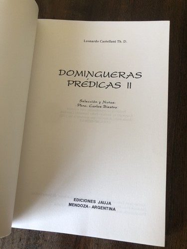 Leonardo Castellani Set de Libros en Español Apokalipsis Evangelio Parabolas - Imagen 13 de 17