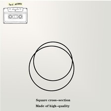 Set of 2 belts for Sony WM-F76 WM F76 Walkman Cassette Player Rubber Belts