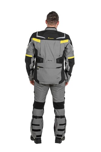 Kurtka motocyklowa Touratech Compañero Rambler męska szara stone - Zdjęcie 3 z 14