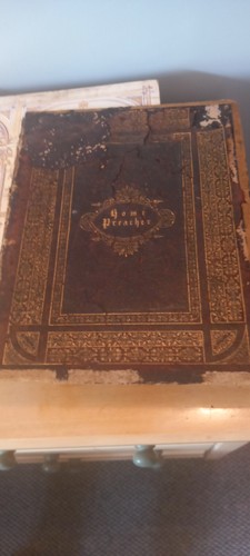 The Home Preacher a Book of Prayer by Rev Norman Macleod.  *FAIR*  plates intact - Picture 10 of 12