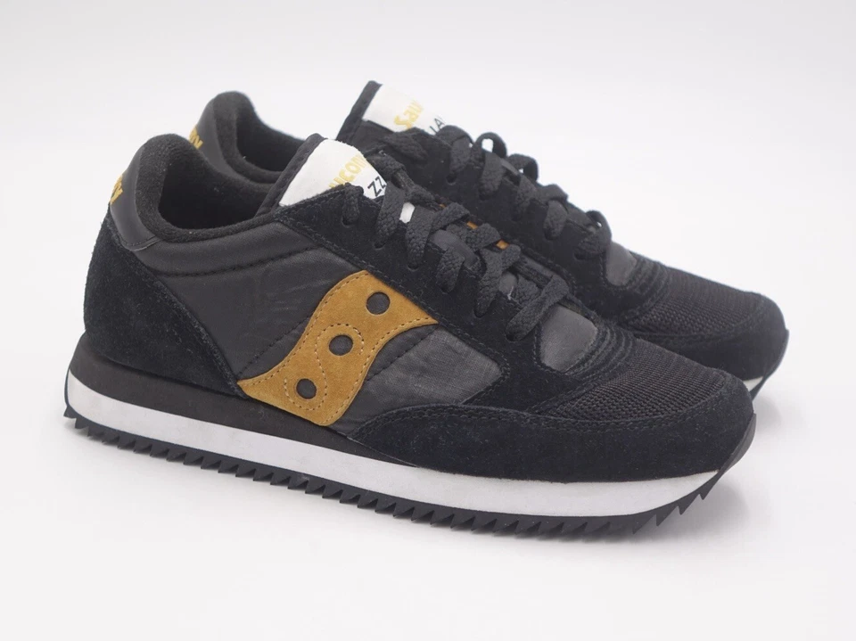 Talla 7 - Mujer Saucony Jazz (Muestra) Negro/Dorado Foto 3 de 4