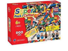 Brictek Bric Tek Super Pack building kit same size as others NEW 19001 800 pcs!