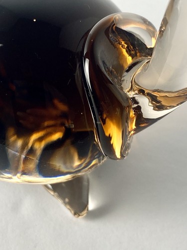 V Nason Murano Art Glass Turtle Figurine Tortoise Animal STICKER LABEL Vintage - Picture 10 of 15