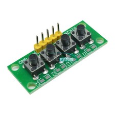 DIY 5Pin 1x4 4 Keys Button Keypad Keyboard Breadboard Module for Arduino