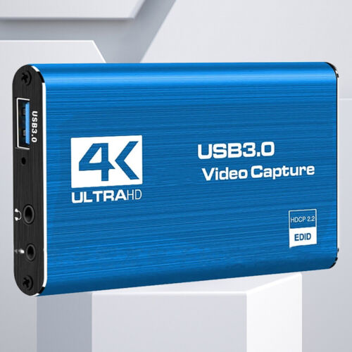 4K HDMI-Compatible USB 3.0 HD Recorder Grabber 1080P 60FPS Video Capture Device - Photo 4/12
