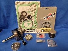 Wiseco/Namura Honda 1986-2002 CR80 Top & Bottom Rebuild Kit Piston Crank Gsk