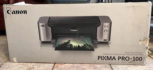 Brand New Canon PIXMA PRO-100 Inkjet Digital Photo Printer