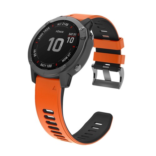 Quick Fit Armband für Garmin 7 7X 6 6X Pro 5 5X Plus 3 3HR S62 Silikon Uhrenarmband - Bild 305 von 414